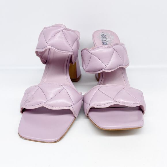 Vince Camuto Women's Renneya Two Strap High Heel Sandal Heeled Water Lily 9.5 M - Picture 3 of 15